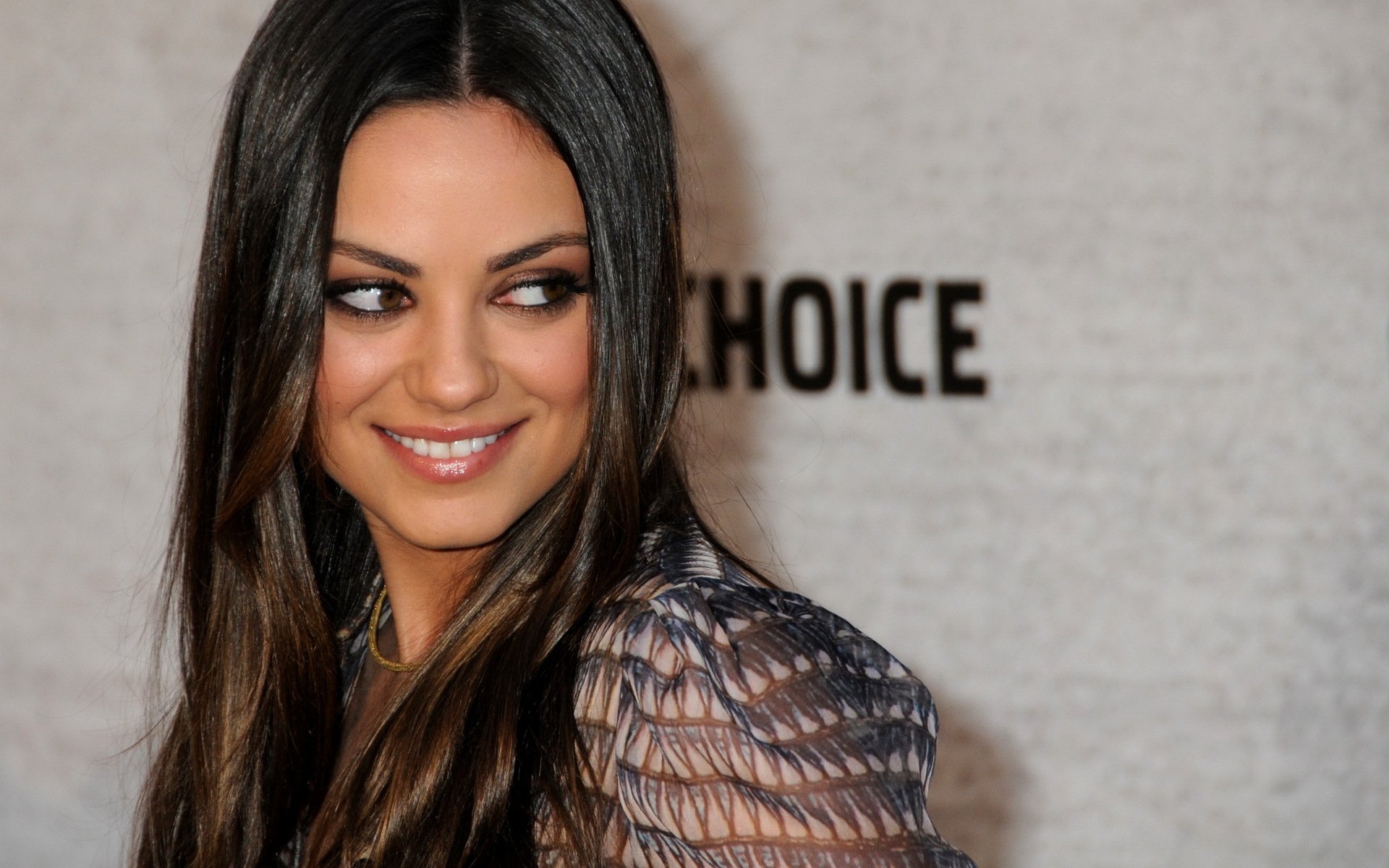 mila kunis girl actress smile