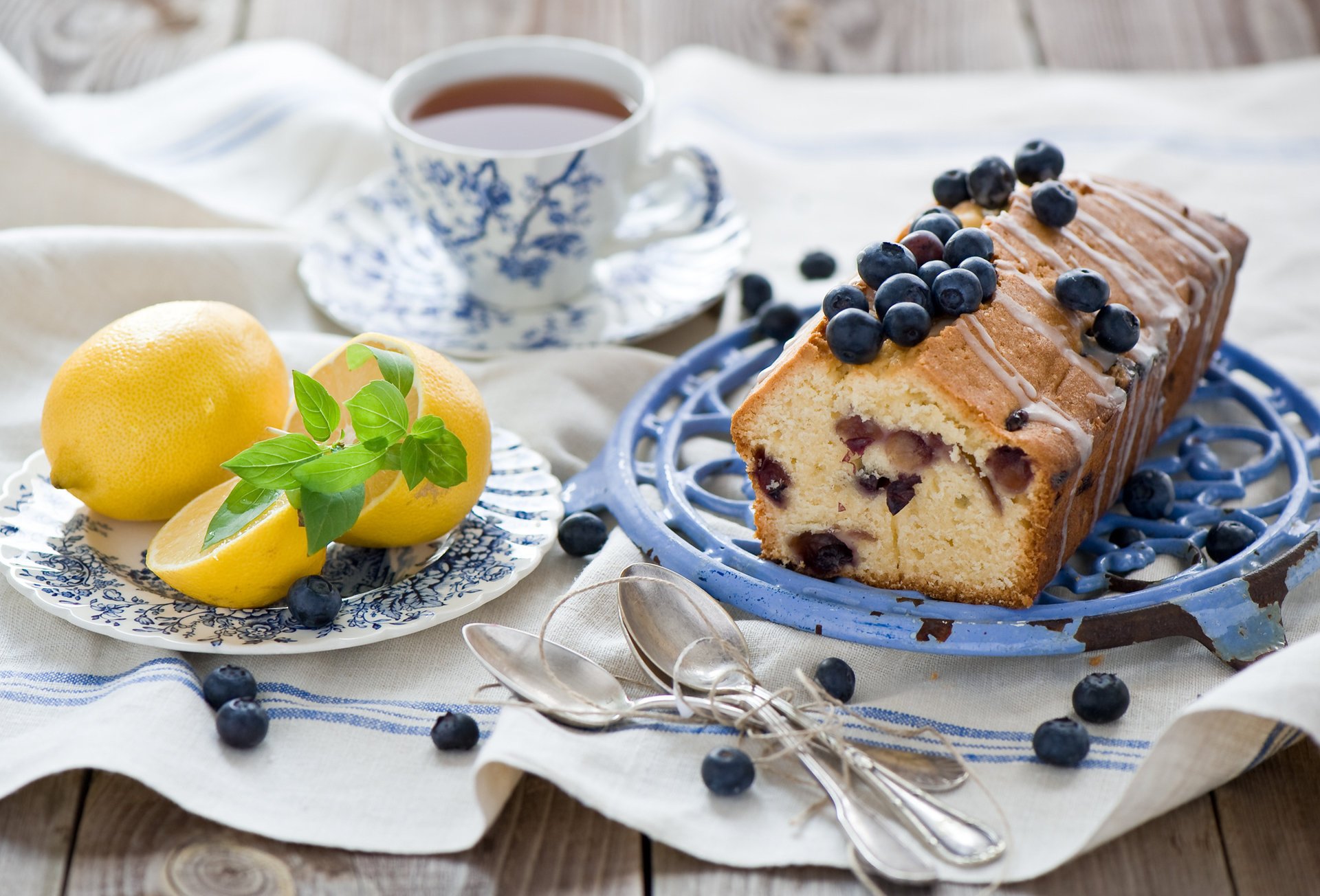 cupcake blaubeeren backen zitrone obst zitrusfrüchte beeren