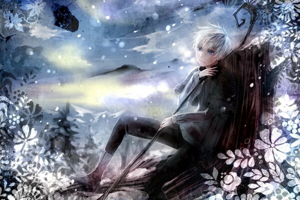 Cartone animato Dreamcatcher con Jack Frost