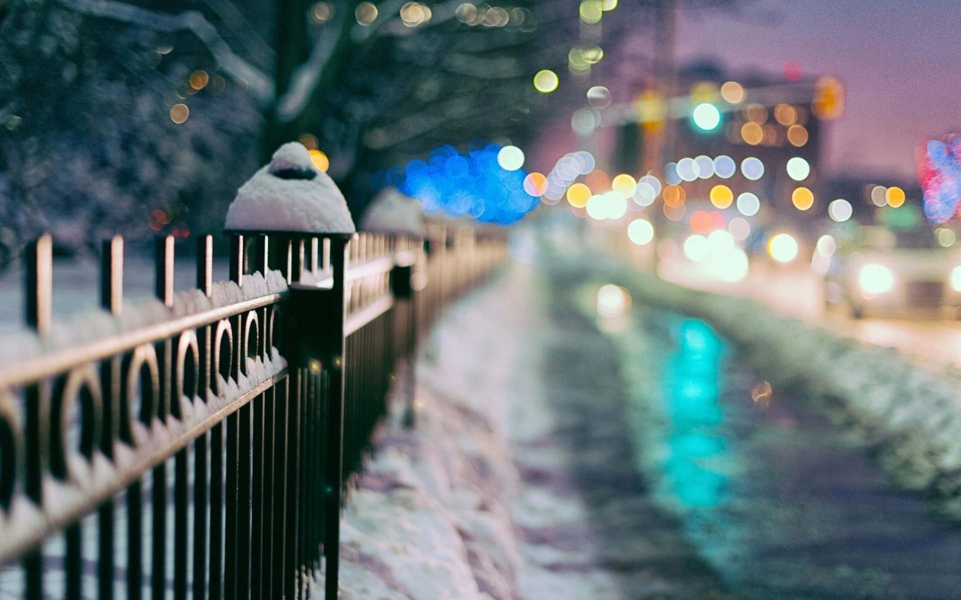 macro snow fence gate winter fencing city