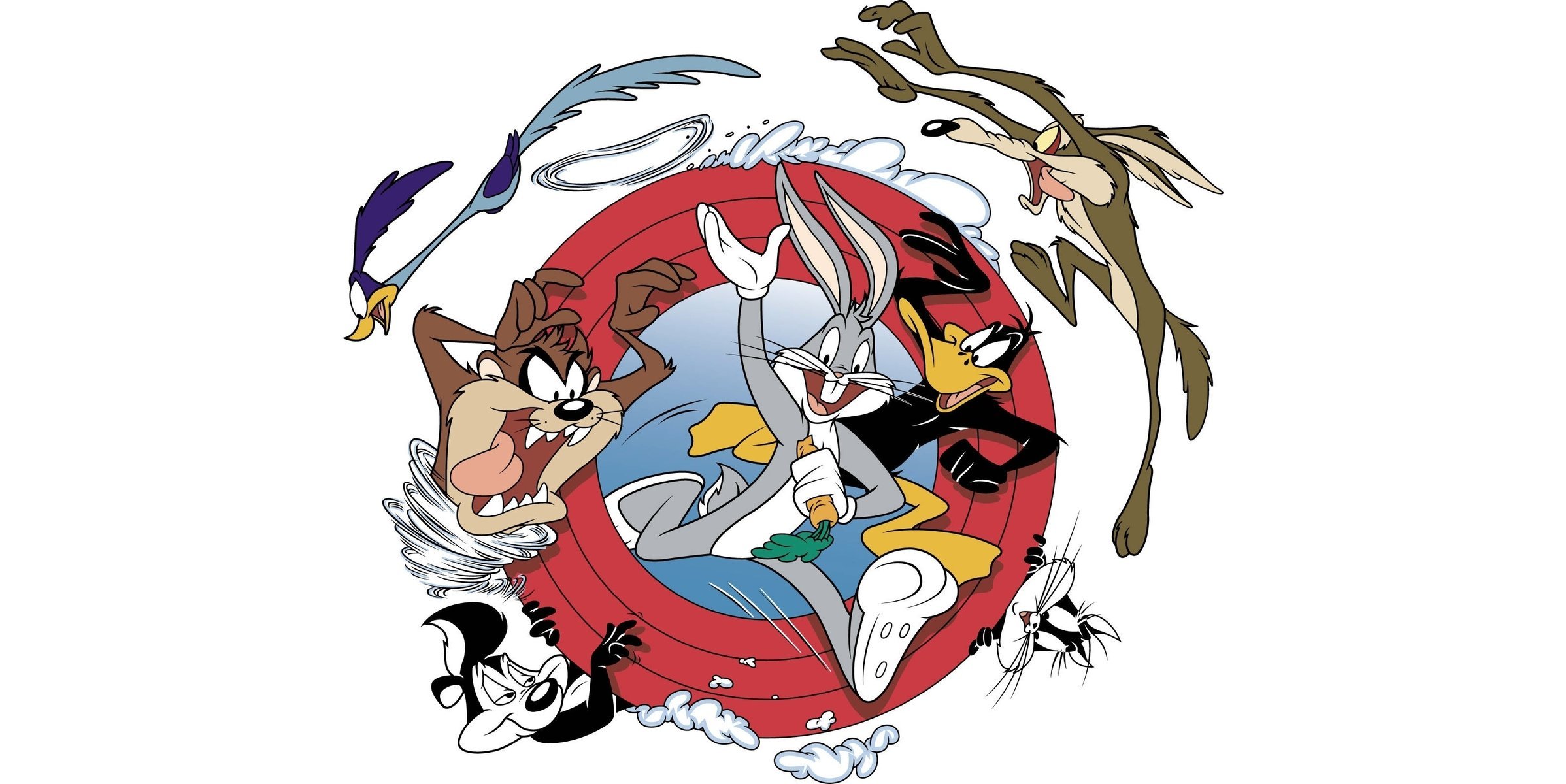 looney tunes daffy duck the tasmanian devil bugs bunny