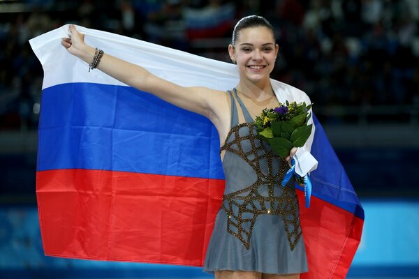 Adelina Sotnikova im Eiskunstlauf