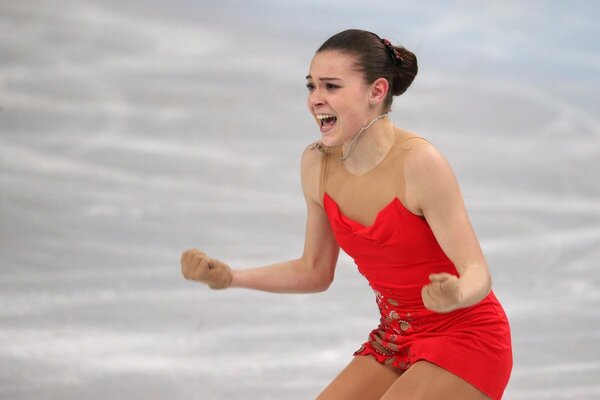 Adelina Sotnikova Olympiasiegerin