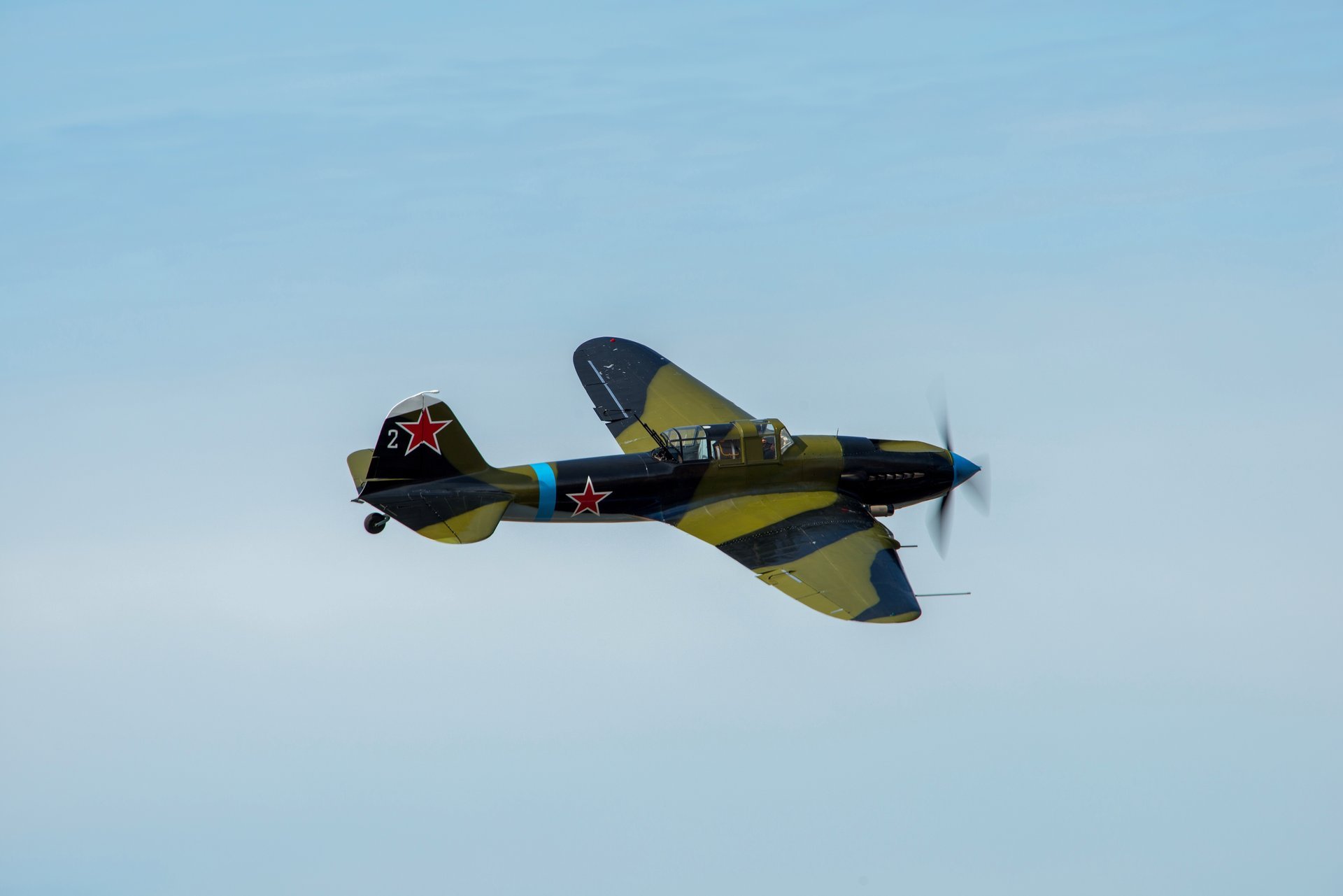 avion d attaque ciel soviétique il-2m avion seconde guerre mondiale