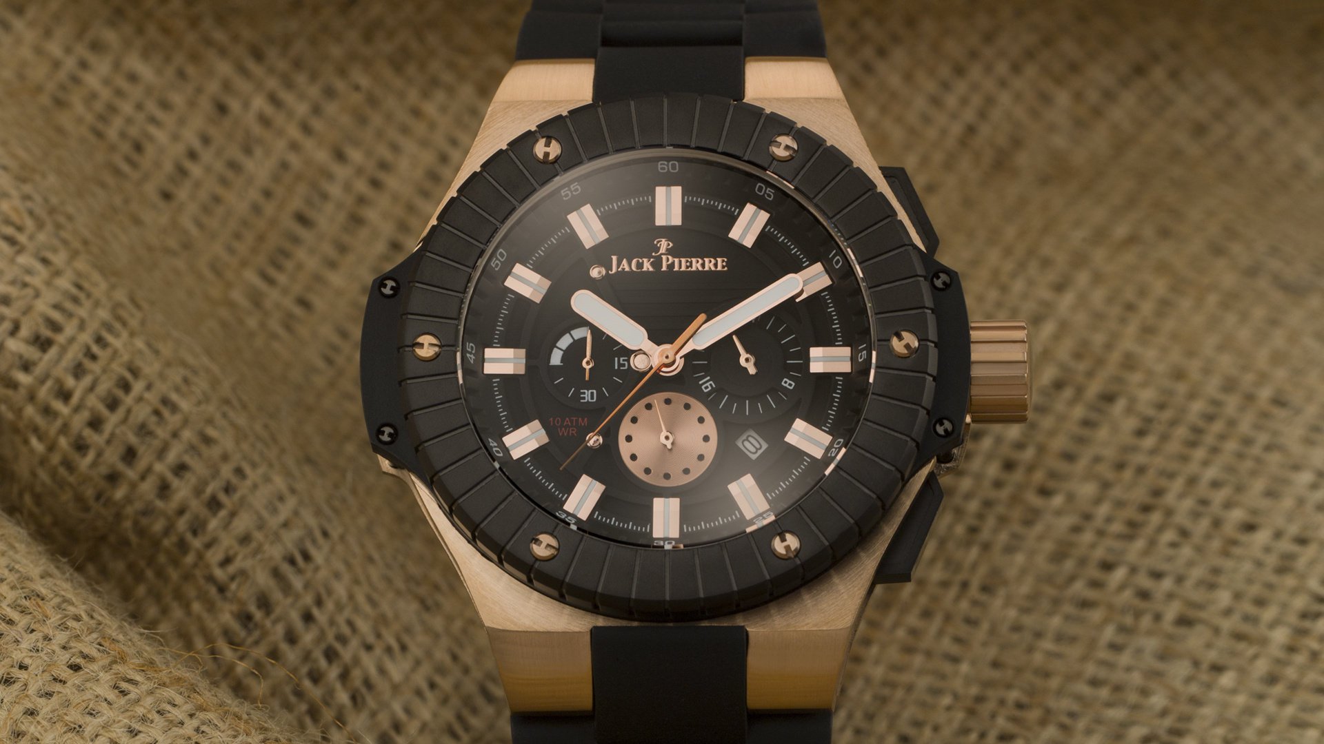 jack pierre bronze fabric black watch