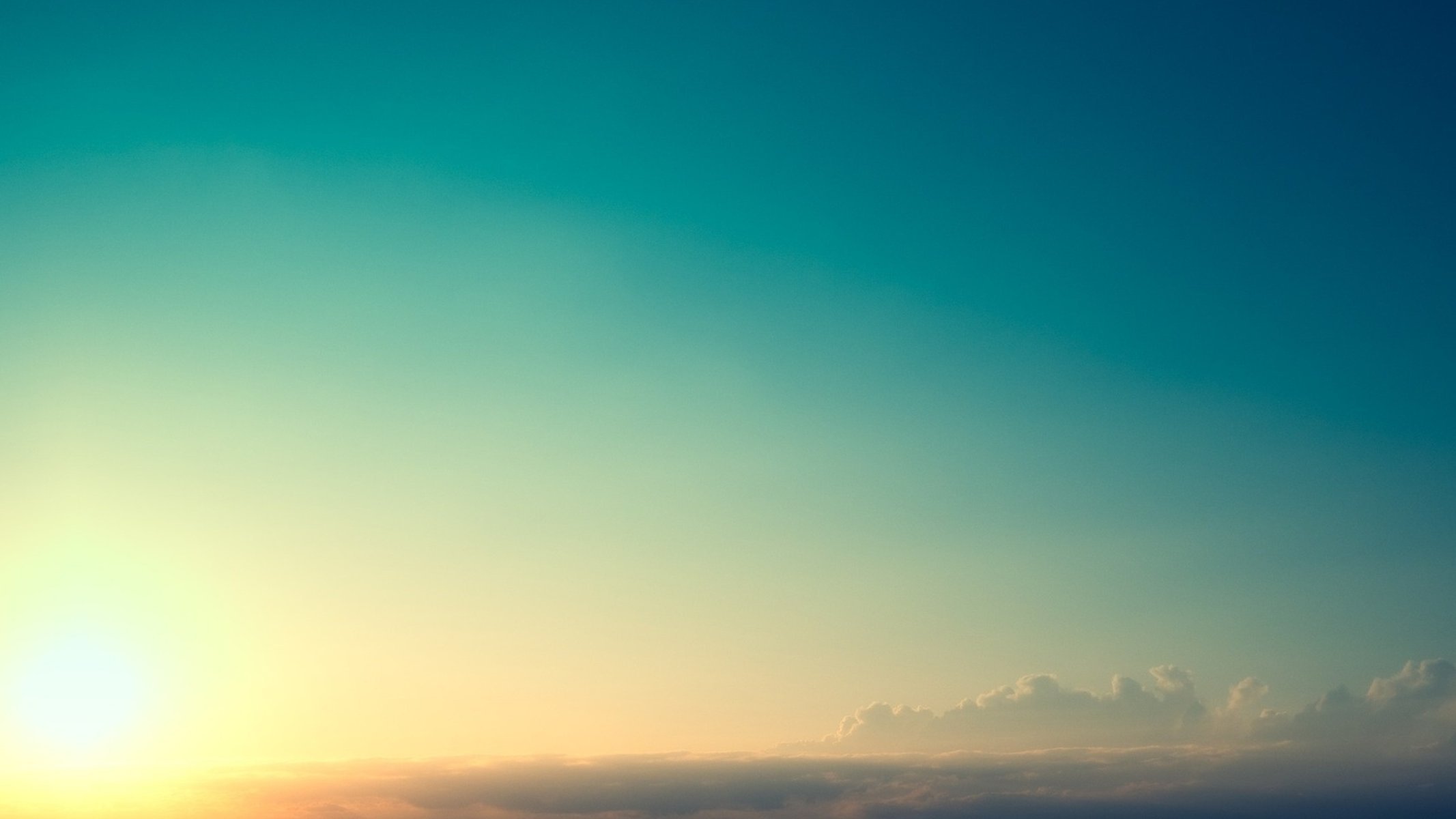 ciel bleu soleil nuages