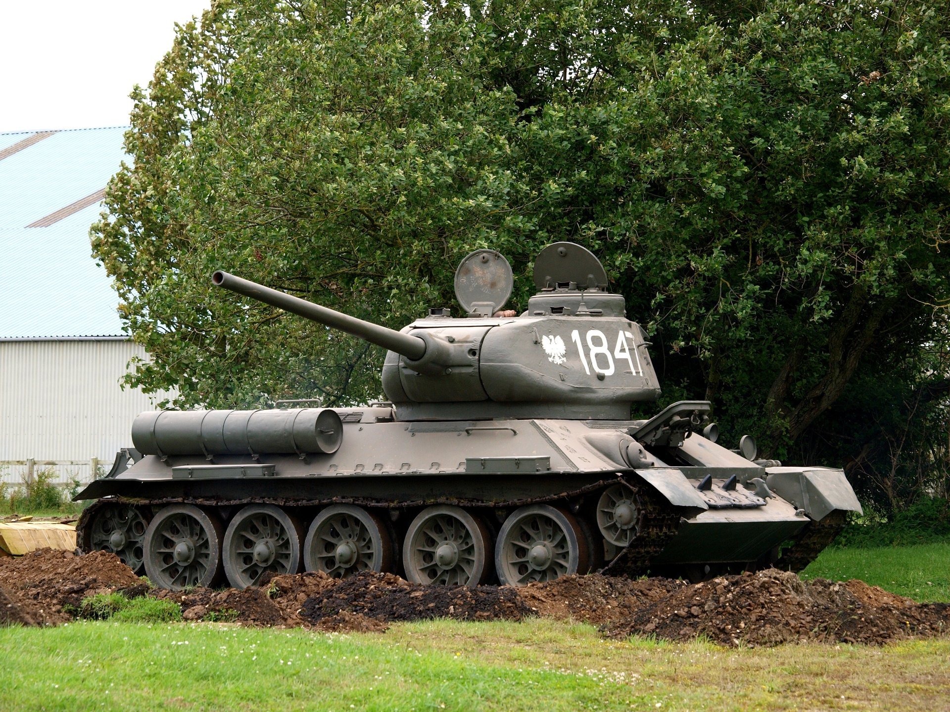 t-34-85 soviético tanque segunda guerra mundial medio