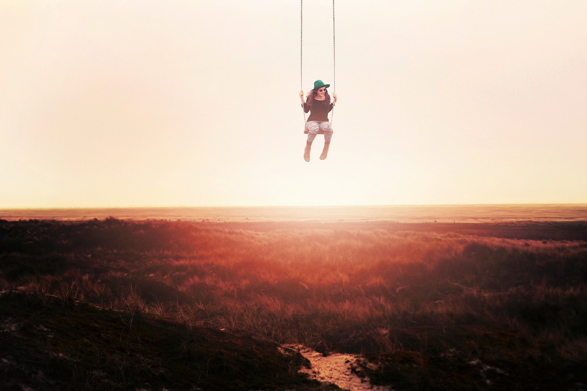 ragazza swing situazione