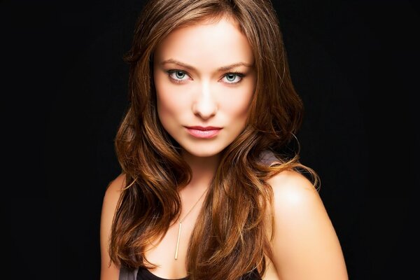 Der durchdringende Blick der schauspielerin olivia wilde