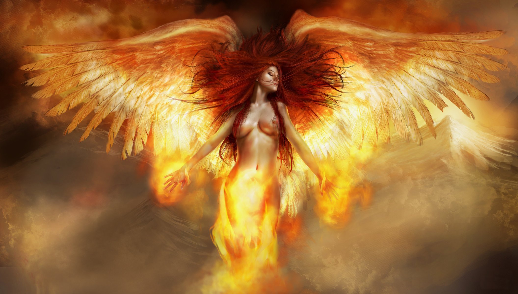 fire angel fire angel girl fire