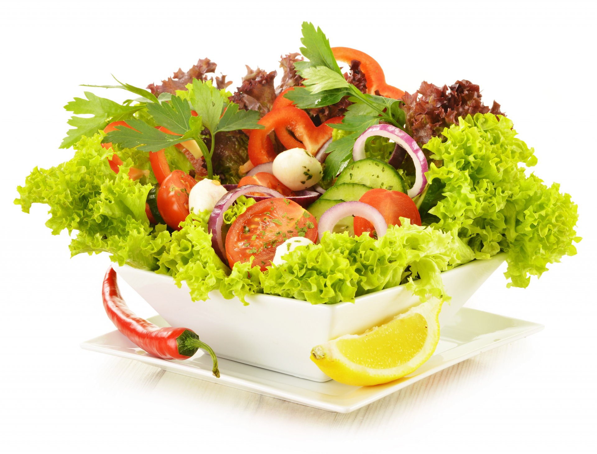 alad vegetables green green salad