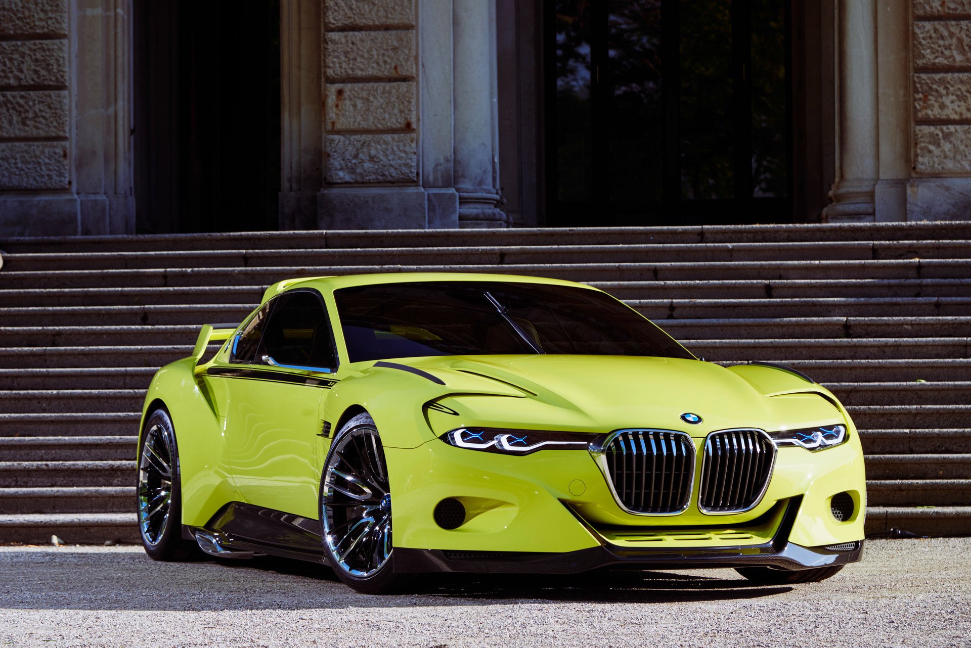 lalka bmw supercar gelb