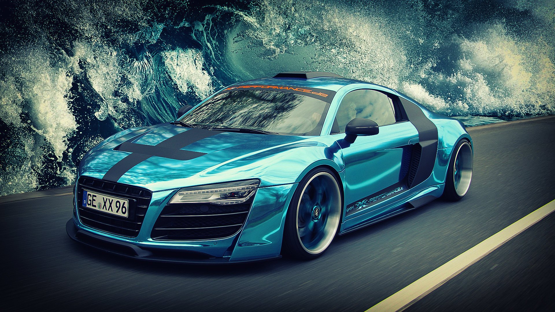 art audi mer vitesse vague audi mer vitesse art vague