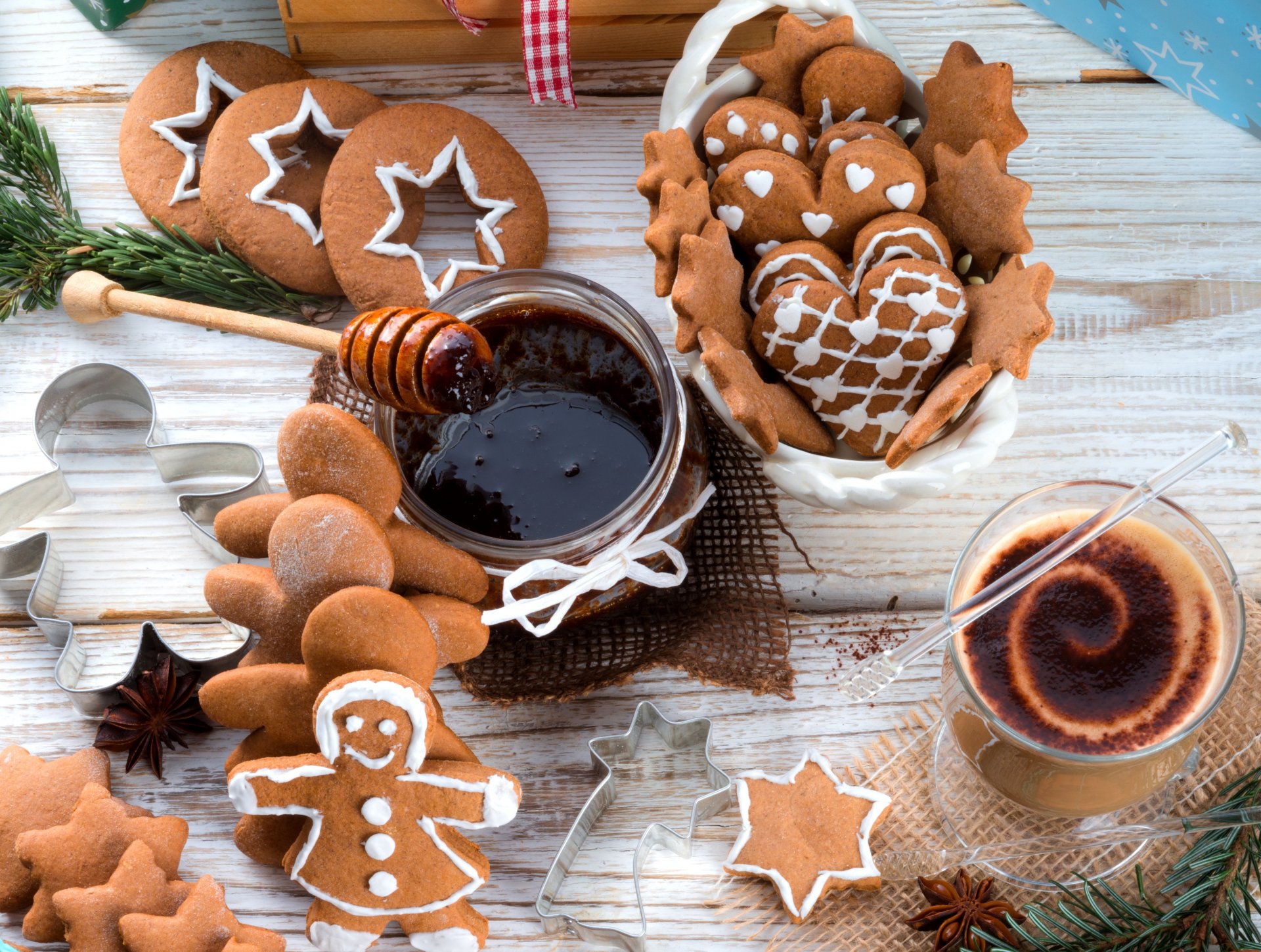 cookies new year baking figures men stars jam jams food dessert drink chocolate holidays winter