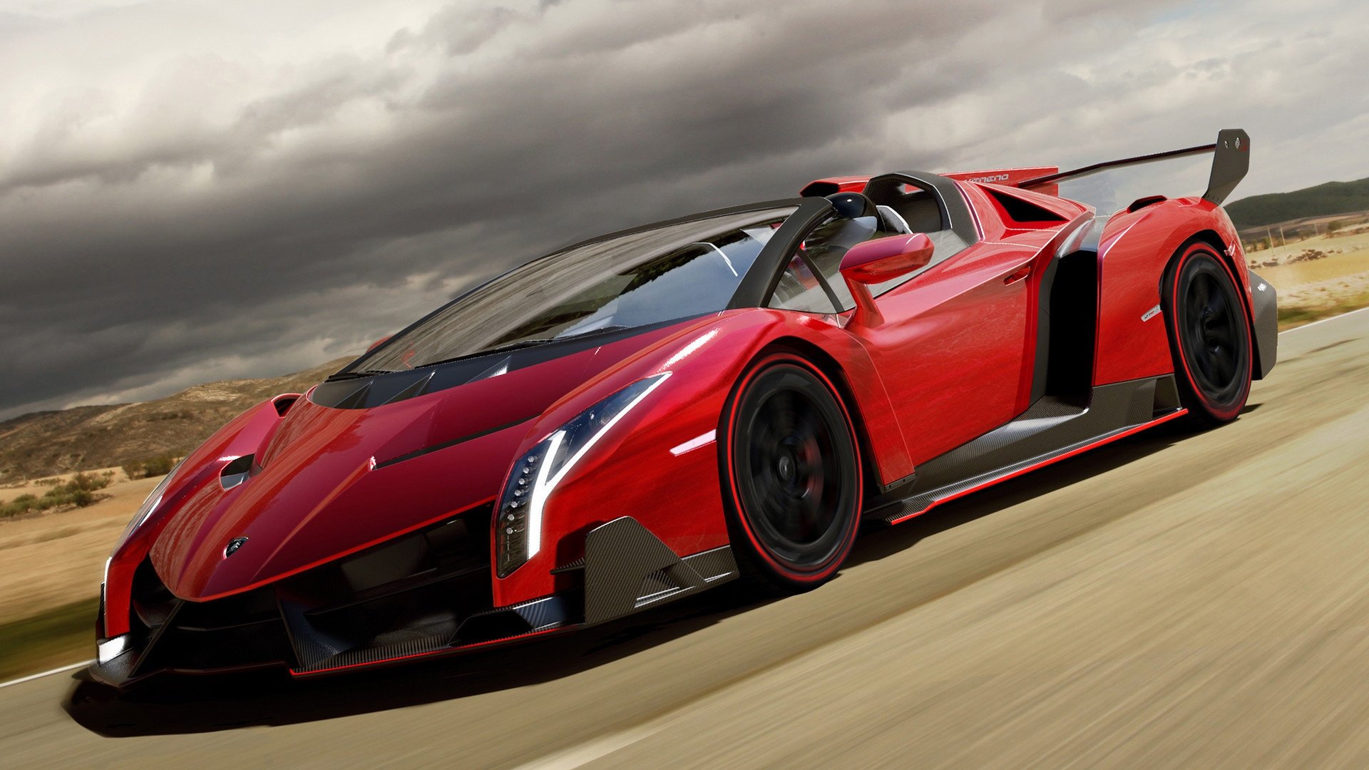 upercar speed lamborghini red track