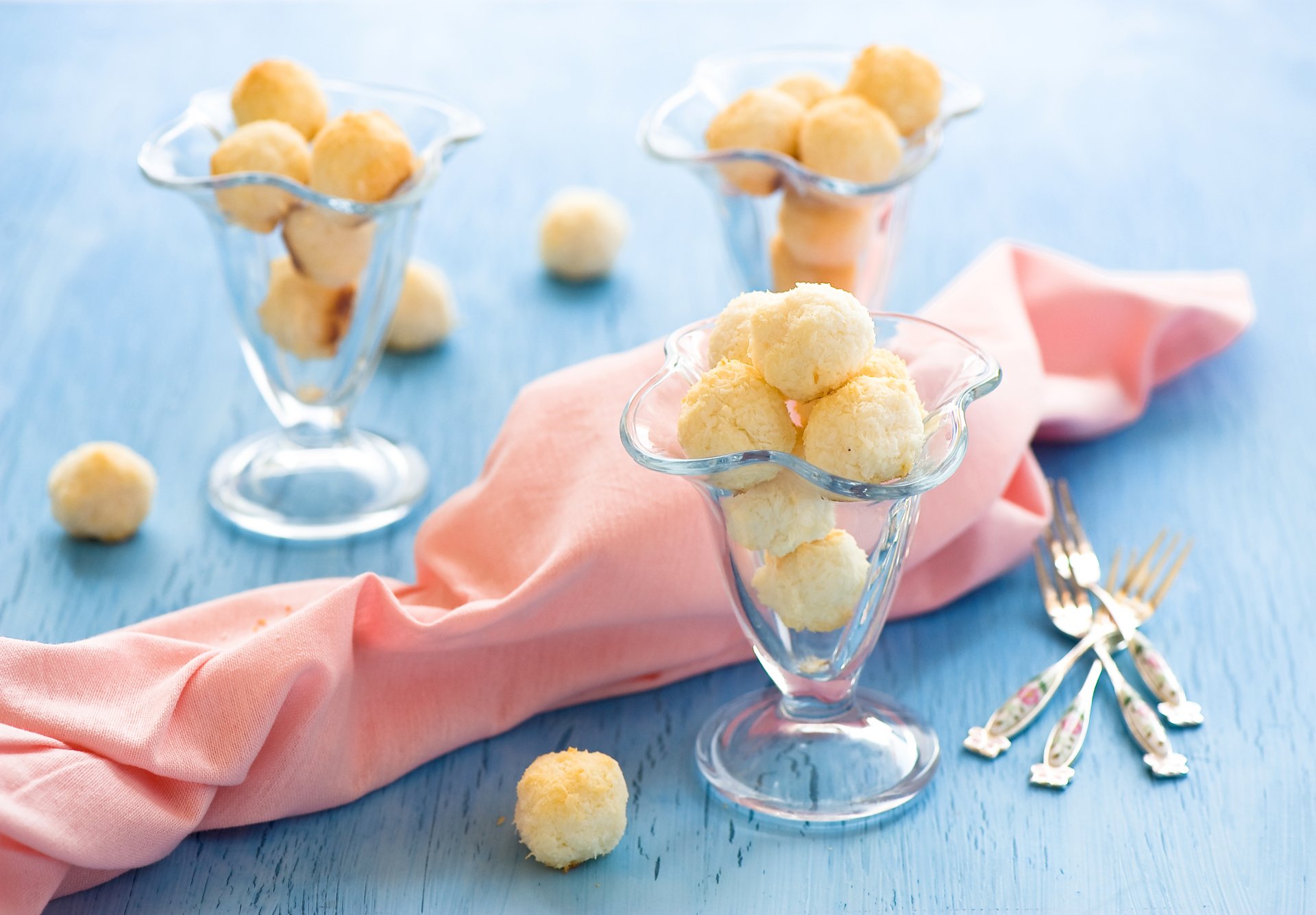 caramelle cocco dolci creme forchette anna verdina