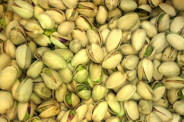 Nuts, pistachios, salted nuts