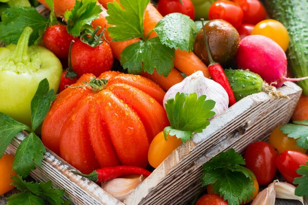 Verduras para todos los colores y sabores