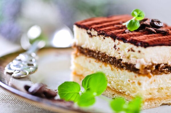 Tiramisu Kuchen Dessert süßer Kuchen