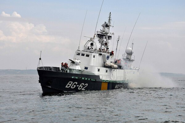 La sécurité maritime ukrainienne sillonne les étendues d eau