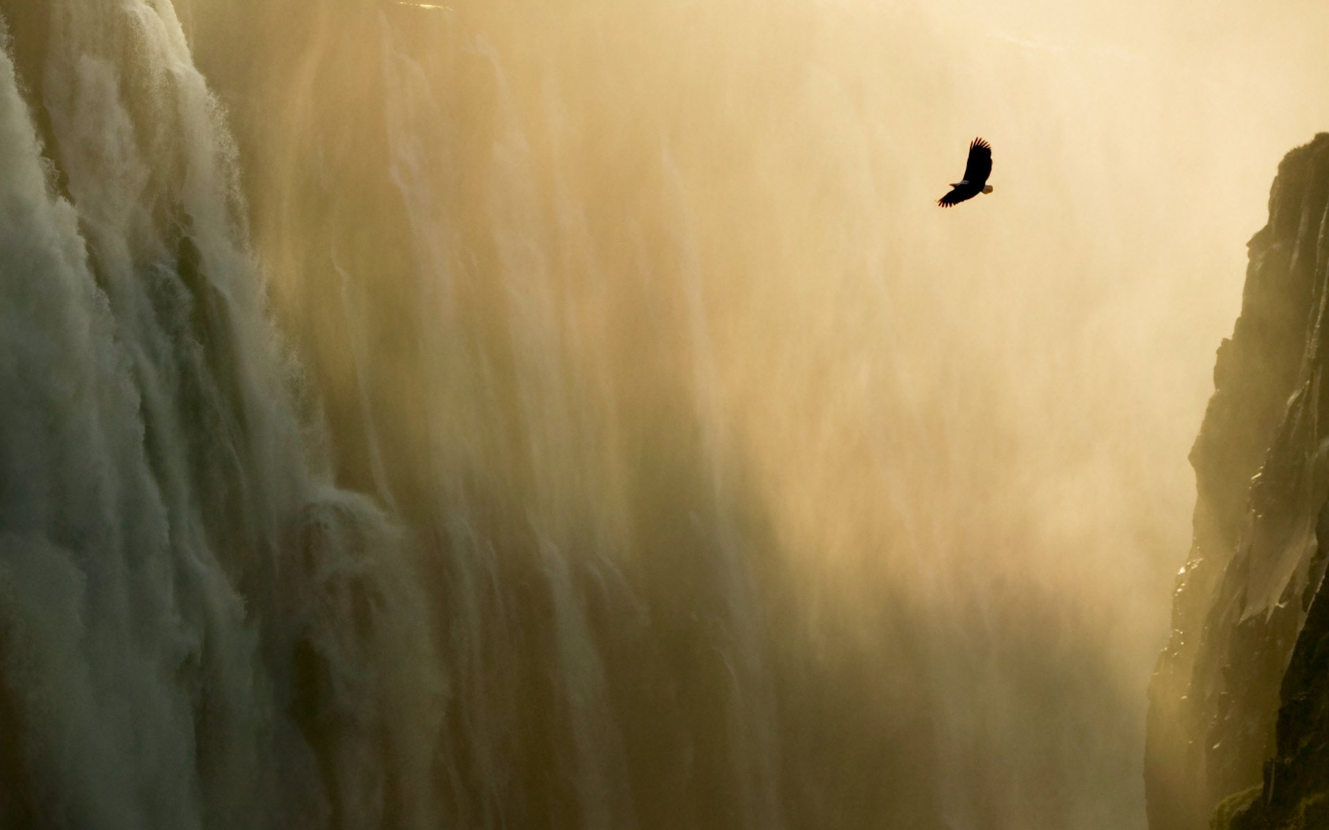 eagle waterfall mountain