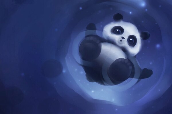 Modello Panda, colore blu