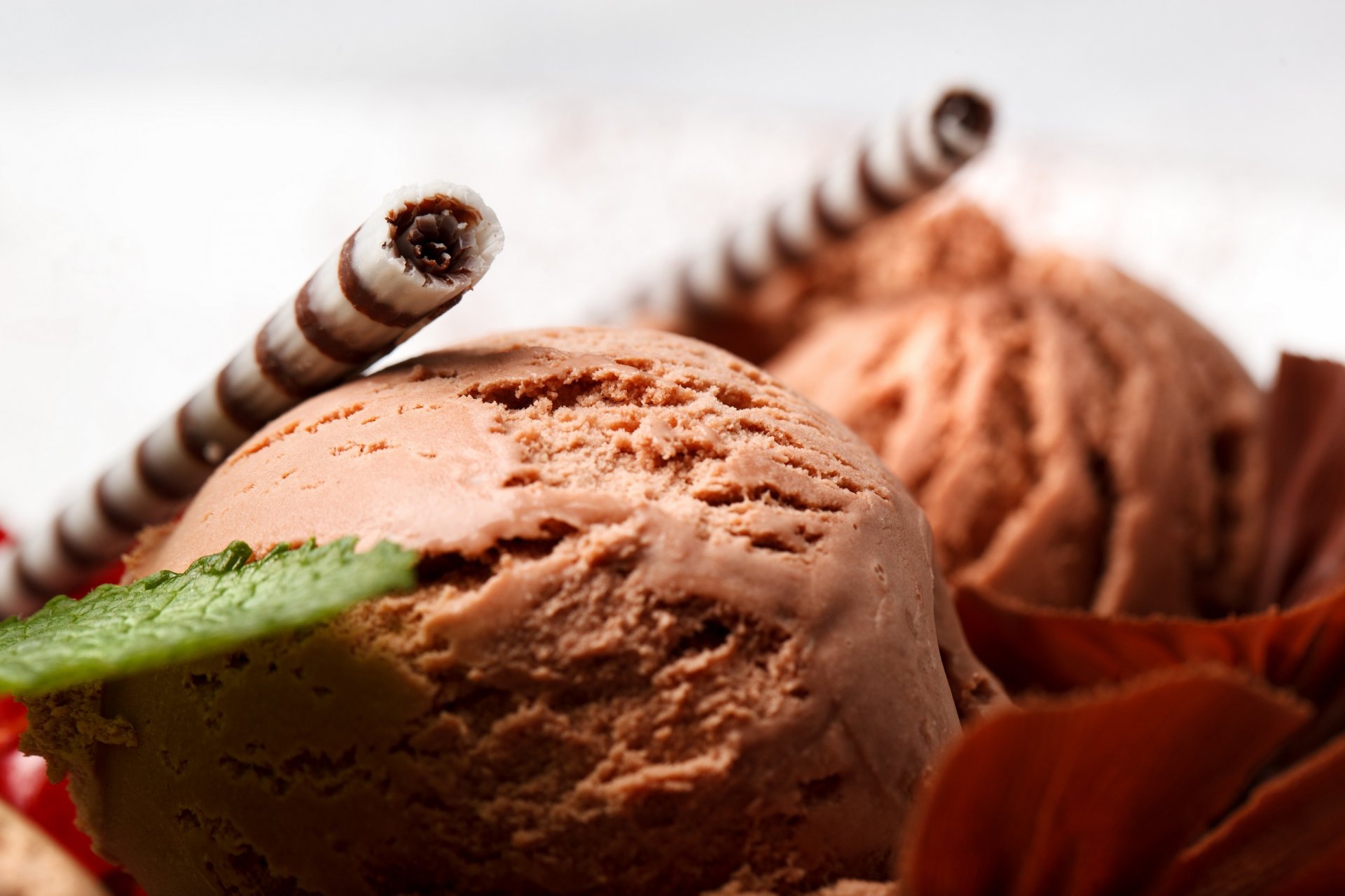 gelato palline cioccolato