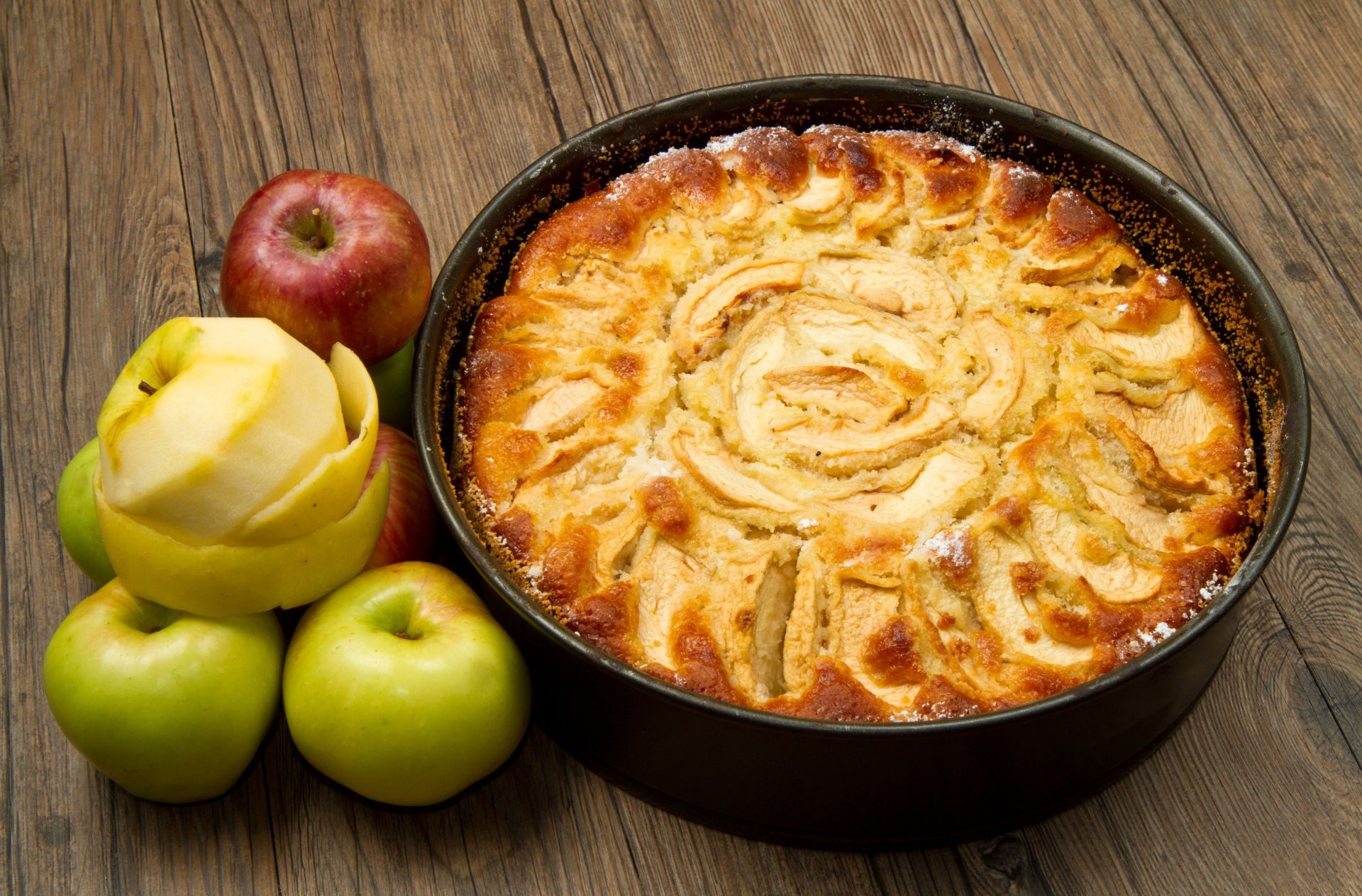 essen süß kuchen apfel äpfel apfel frucht hintergrund tapete widescreen vollbild widescreen widescreen