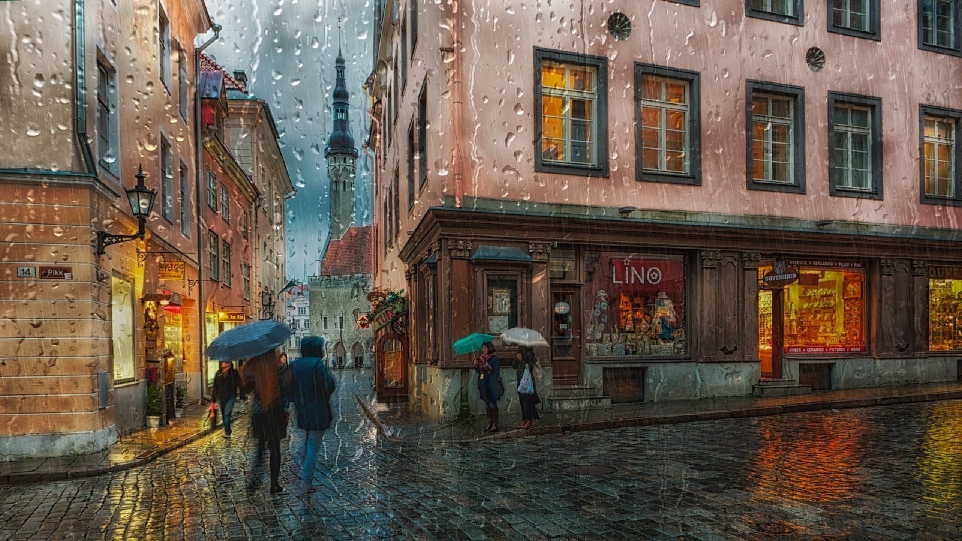 tallin tarde lluviosa eduard gorobets estonia