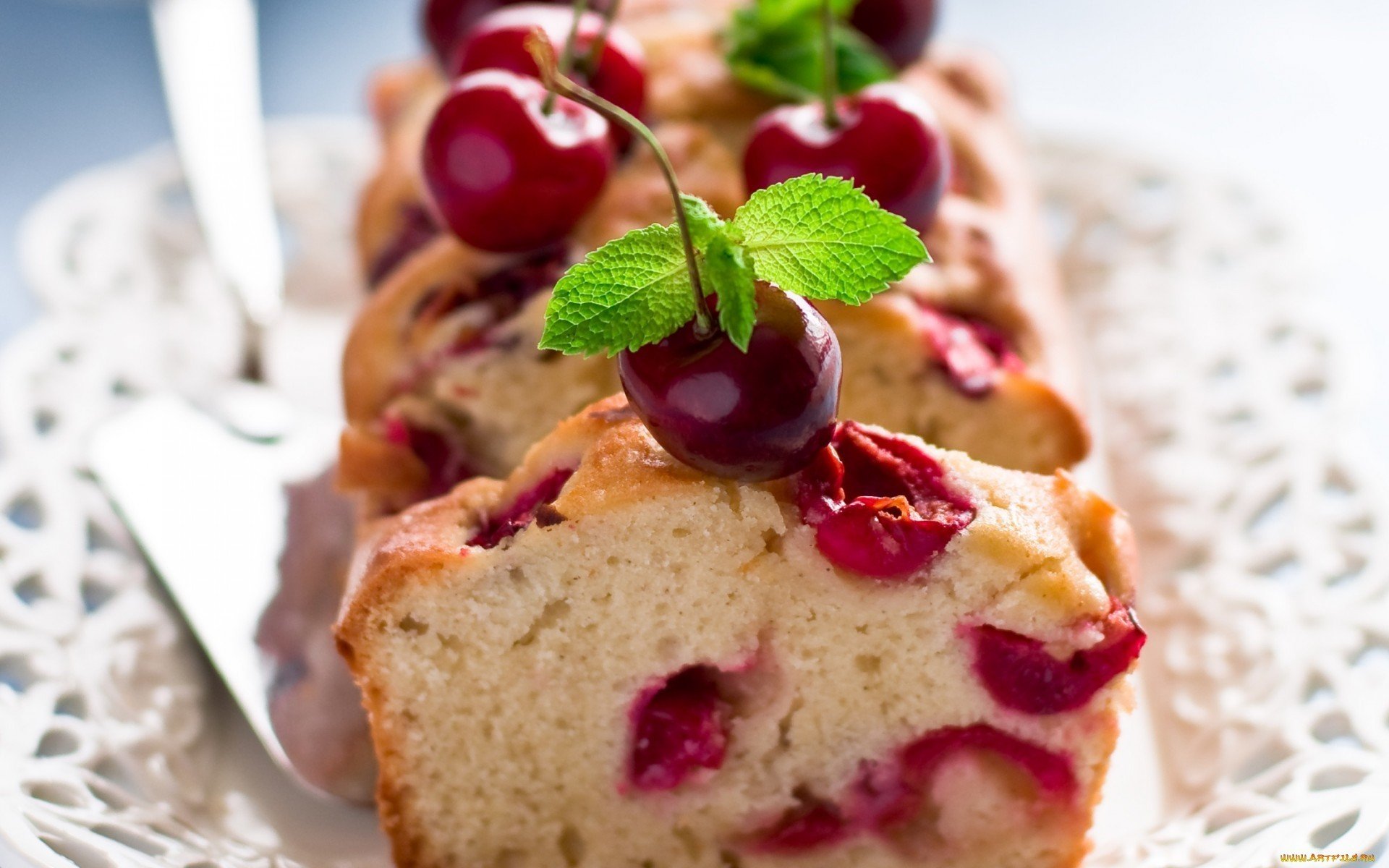 essen süß kuchen kirsche blätter blatt marmelade hintergrund tapete