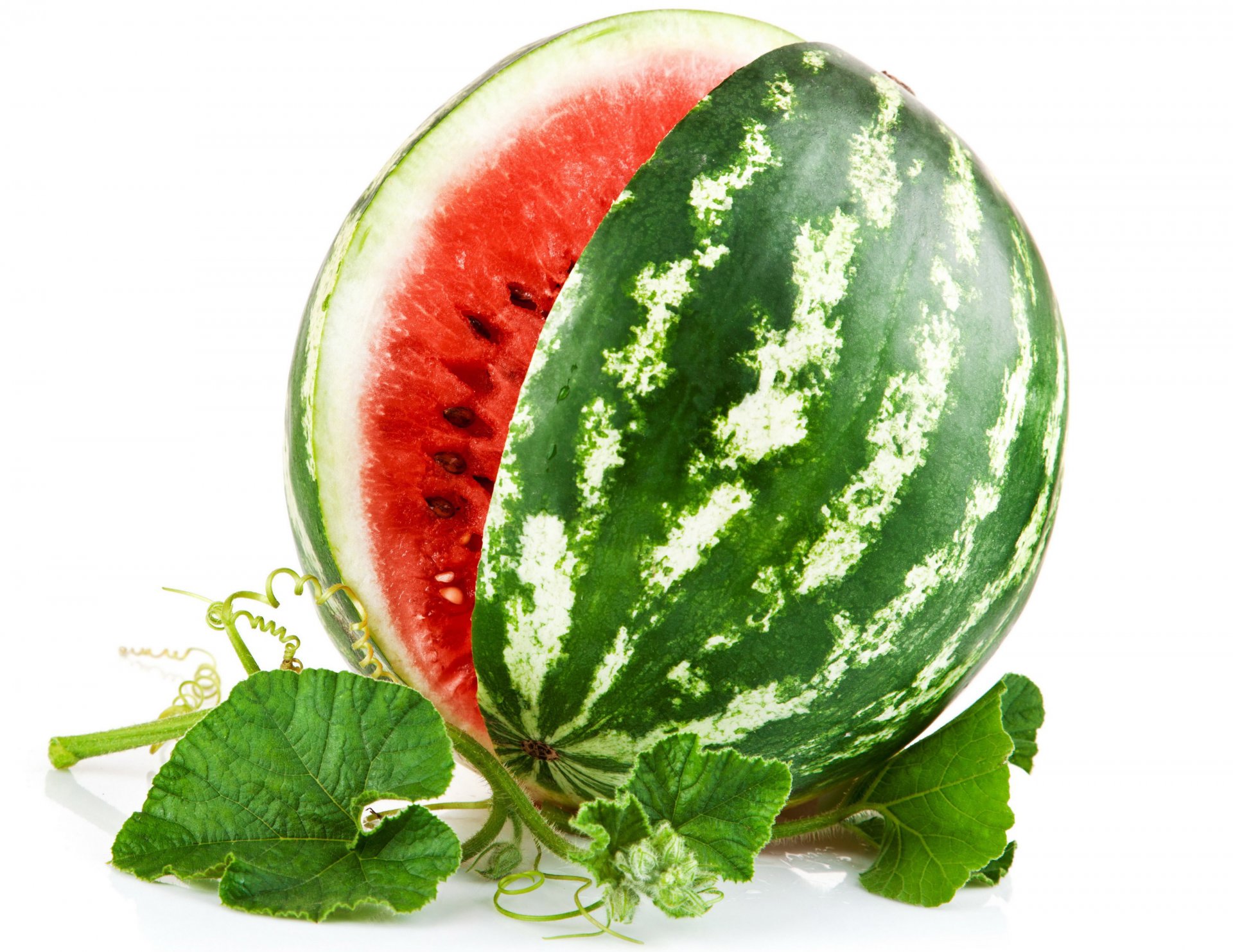 ripe watermelon red core