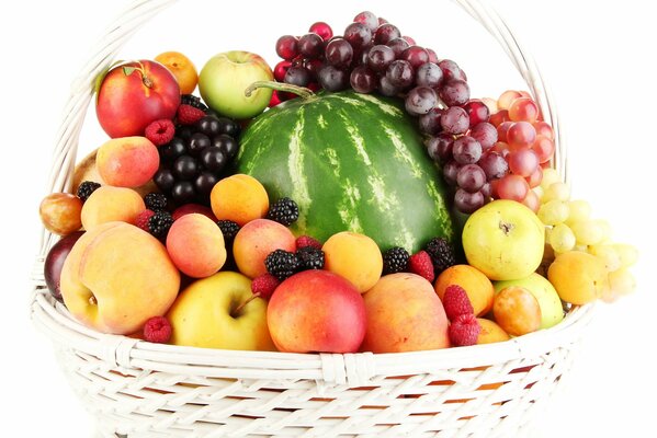 Wicker Fruit Basket