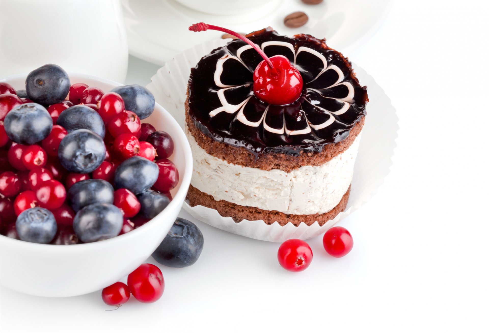 berries cake dessert sweet food