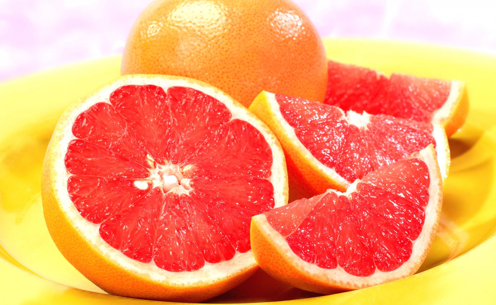 grapefruit fruit dish