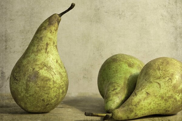 La pera colgante no se puede comer