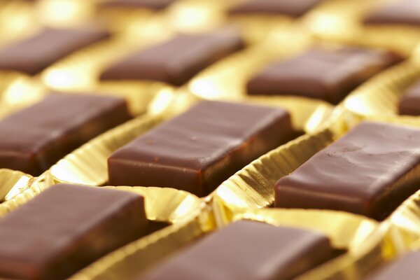 Close-up of chocolates