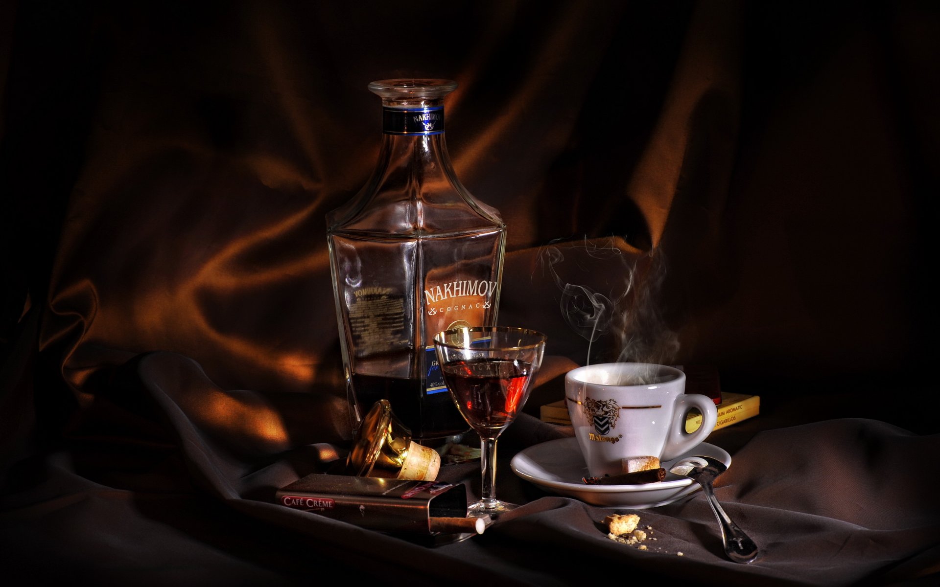 tasse boisson fumée