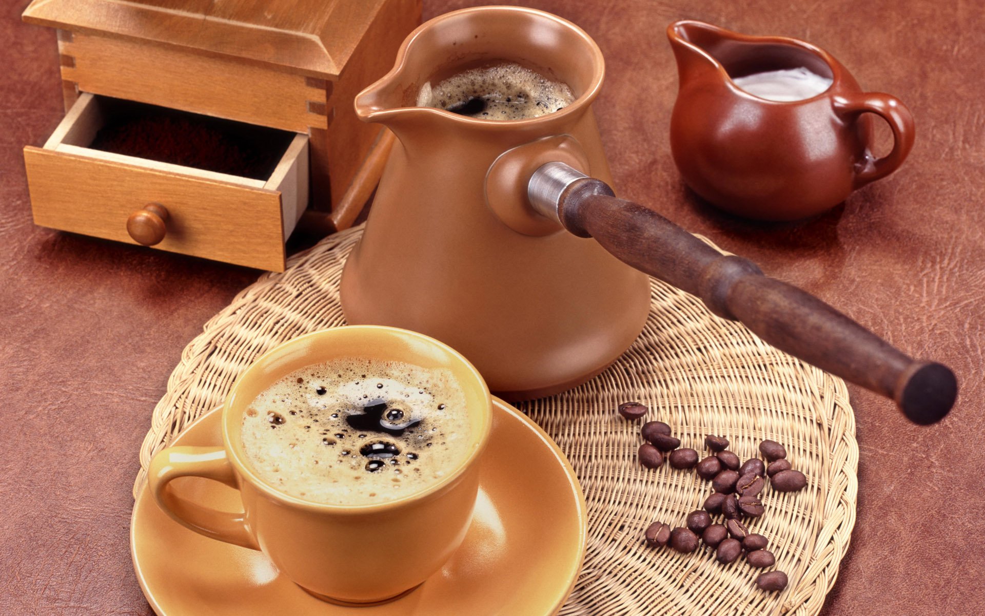 caffè grani tazza