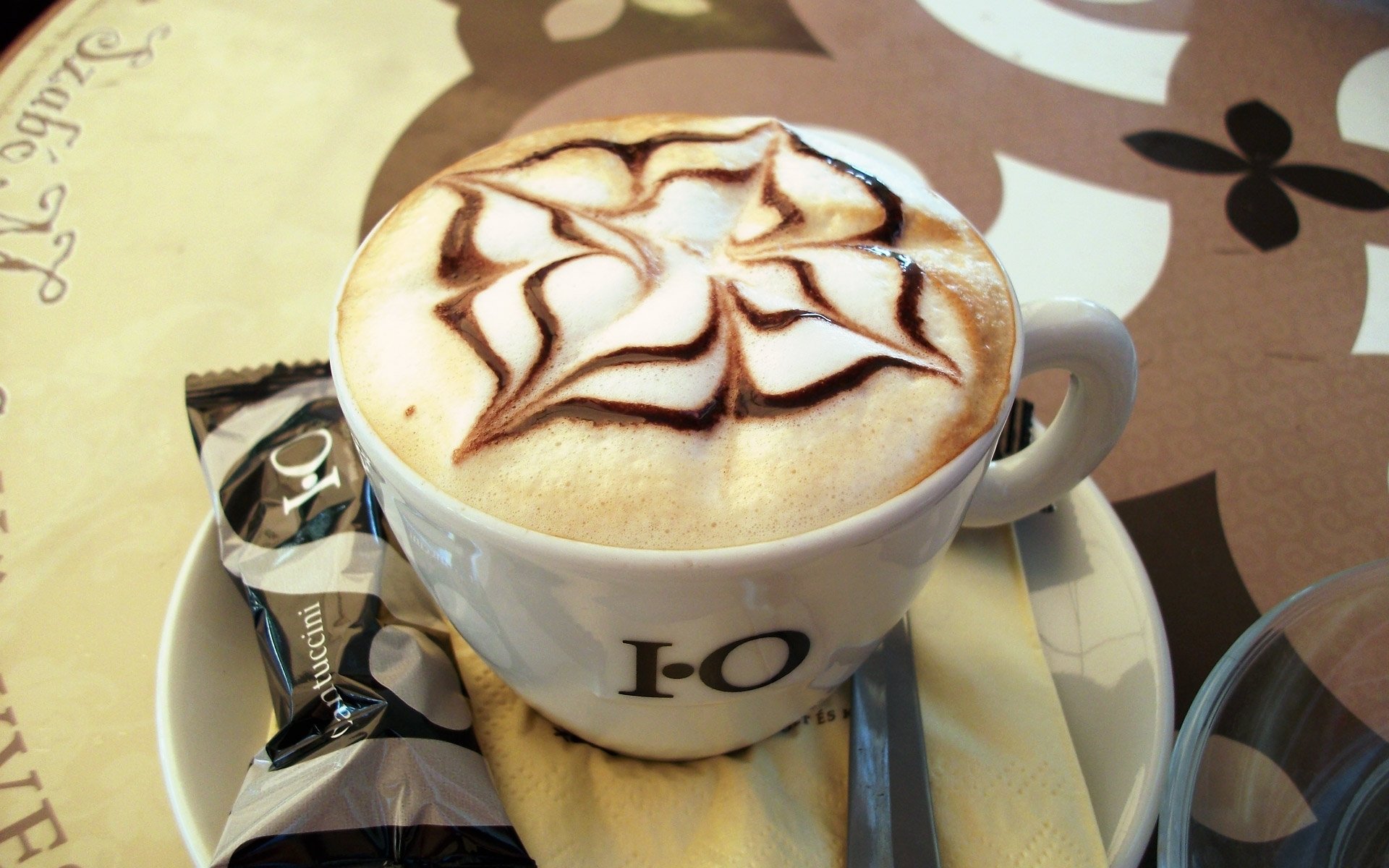 coffee drink close up cup chocolate coffee bean