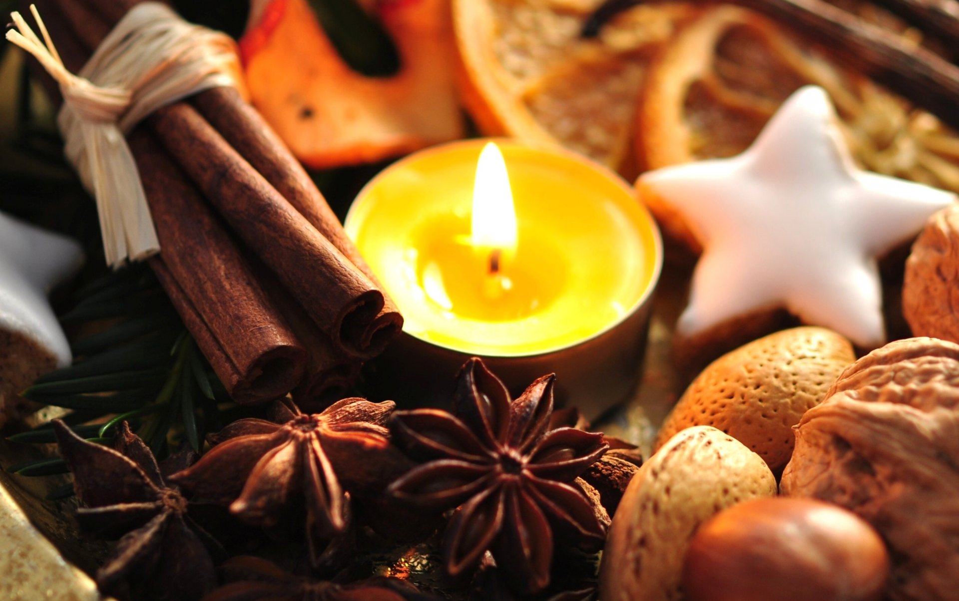 new year happy new year holiday christmas wallpaper christmas color christmas decoration holiday wallpapers scenery food cookies sweets cinnamon nuts candle