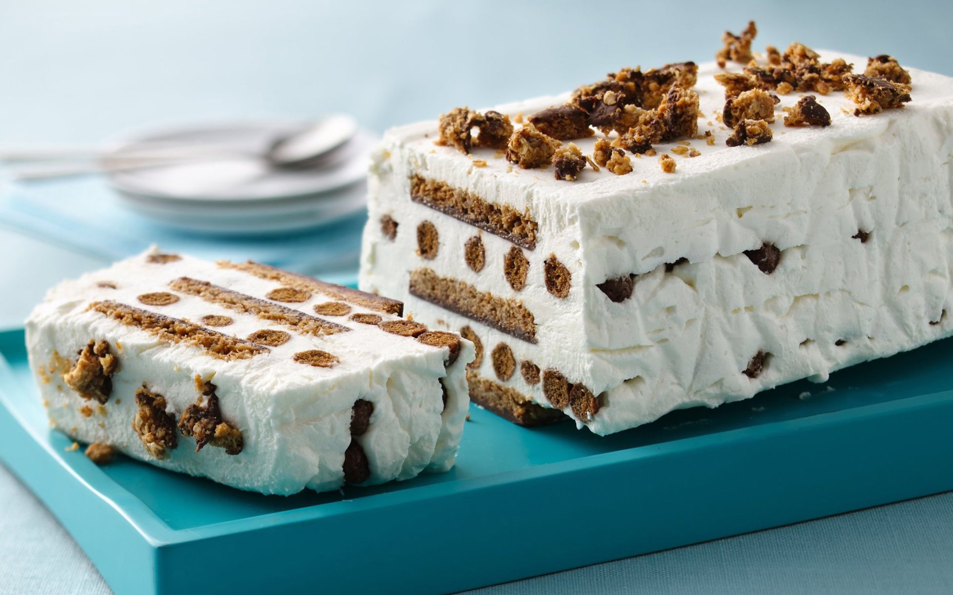cake nuts ice cream