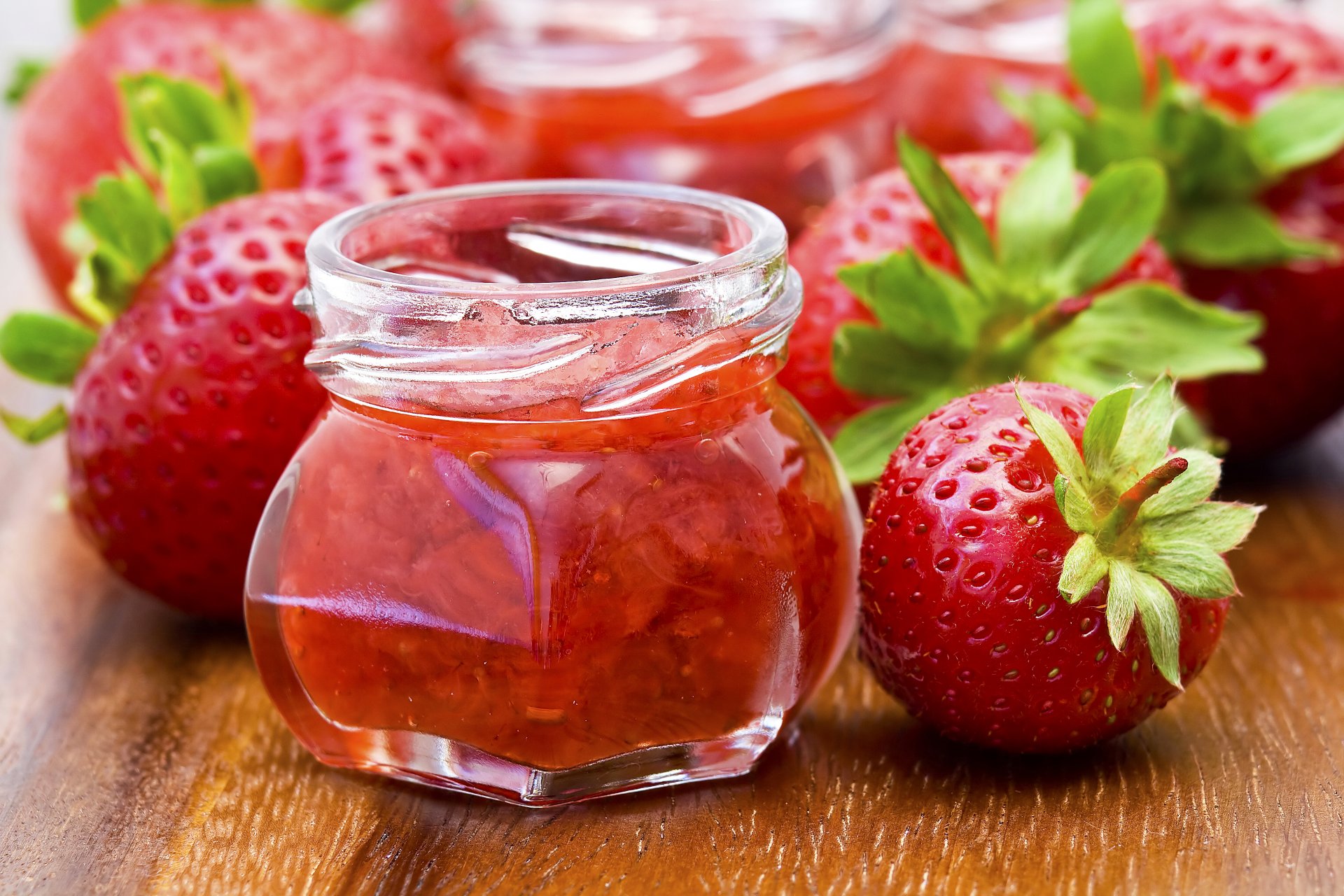 food of the bank jams strawberry