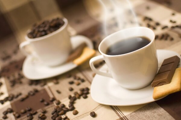 Caffè in grani con dessert