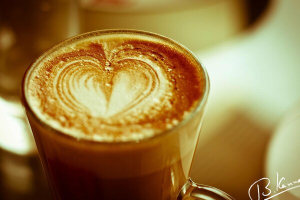 Beautiful design of a cup of coffee