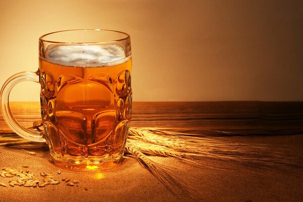 Für Bierliebhaber ein Glas Kaufmann