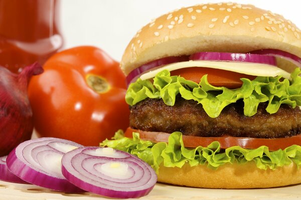 Attractive fast food