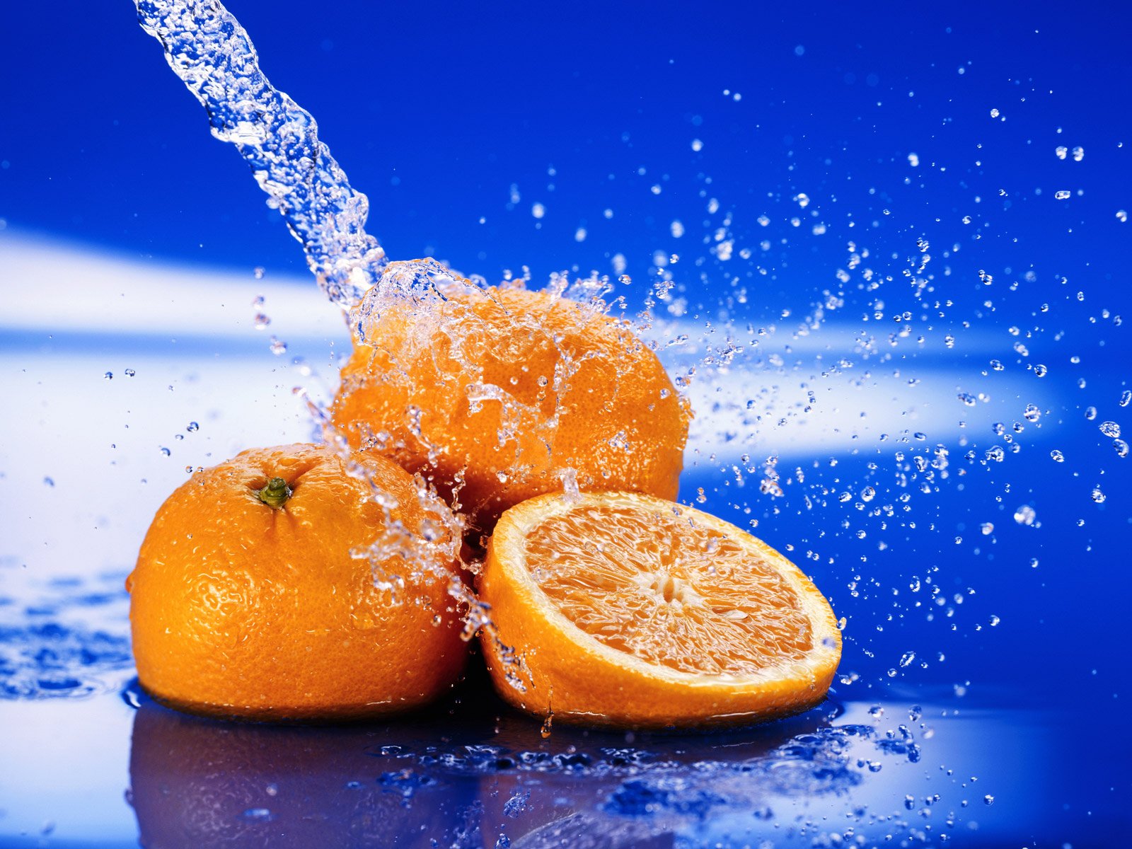 orangen wasser spritzer tropfen makro frische zitrusfrucht