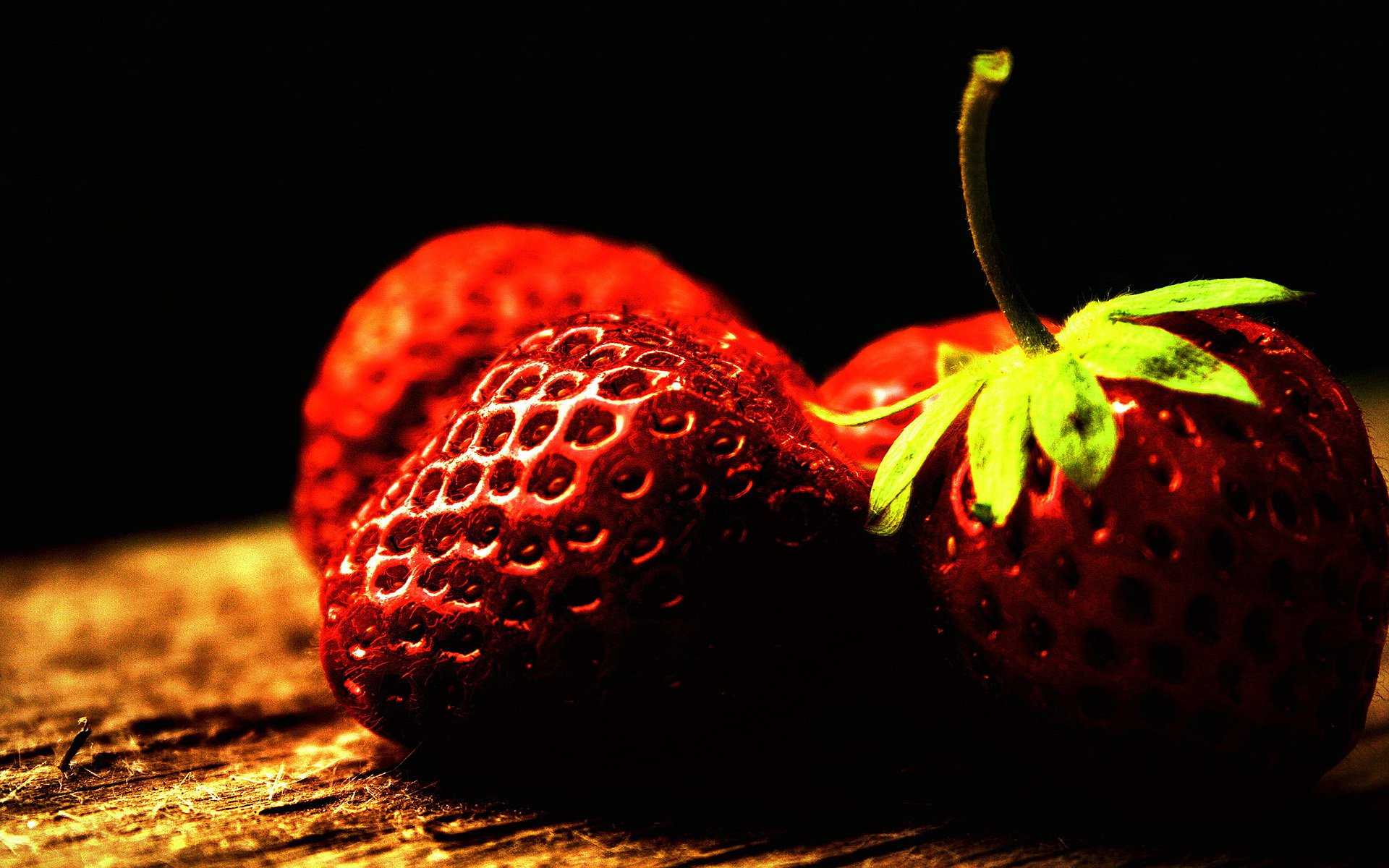 makro obst vitamine beeren erdbeeren foto bild farbe verarbeitung