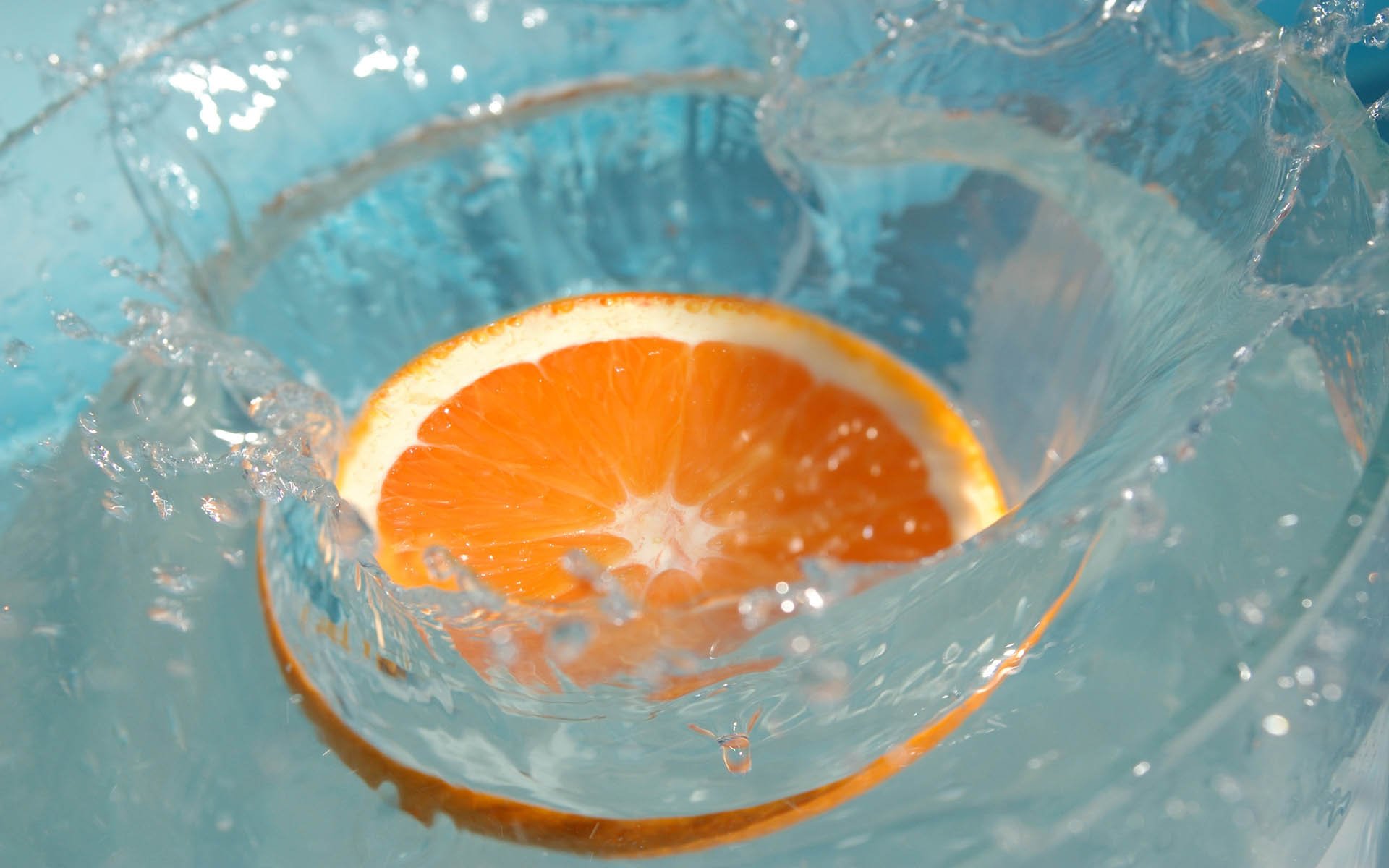 orange water fruit