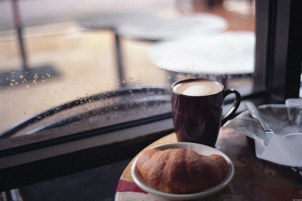 Atmospheric photo with coffee